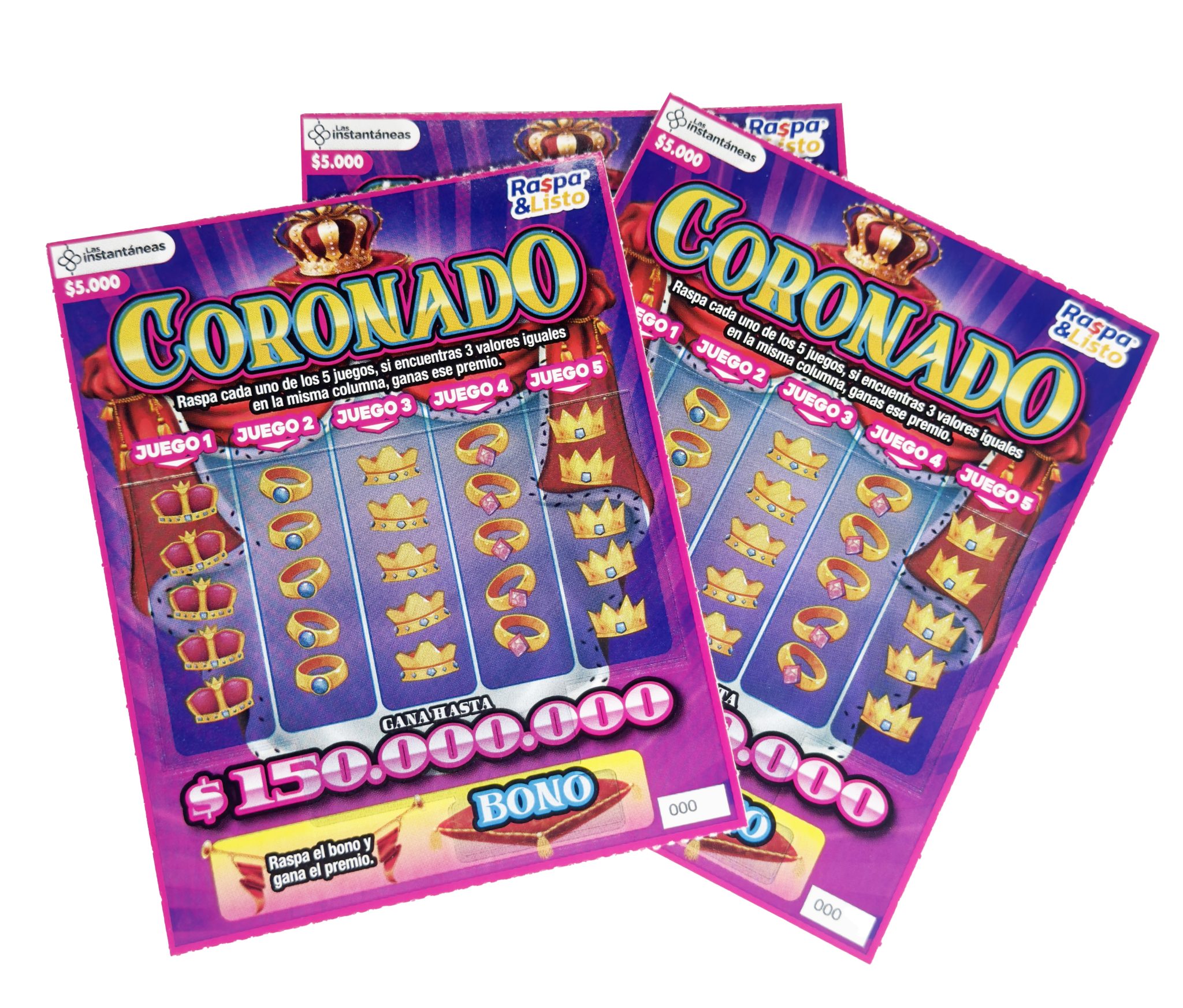 raspa chance carrusel nuevas emisiones raspa listo