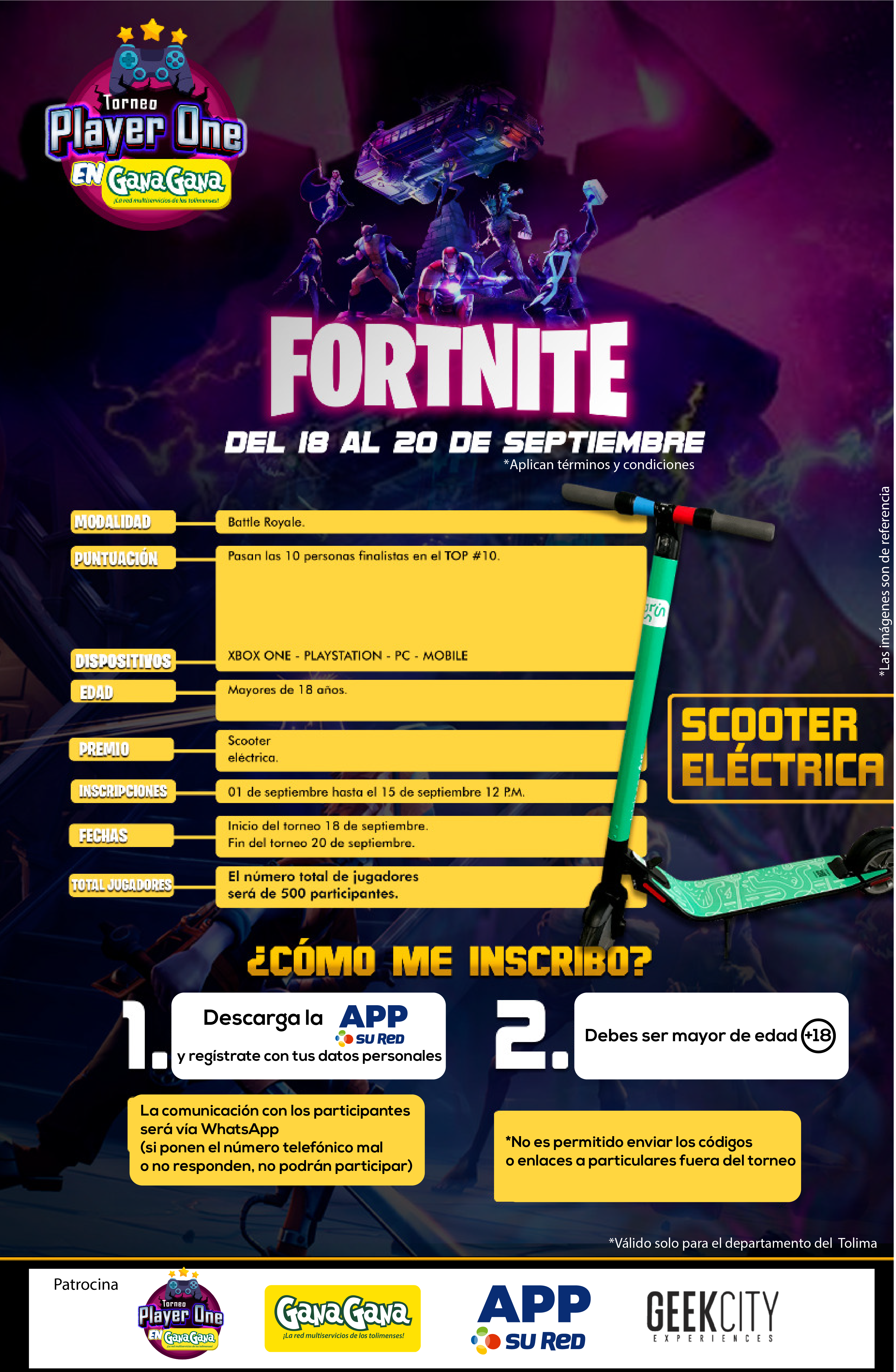 inscripcion torneo