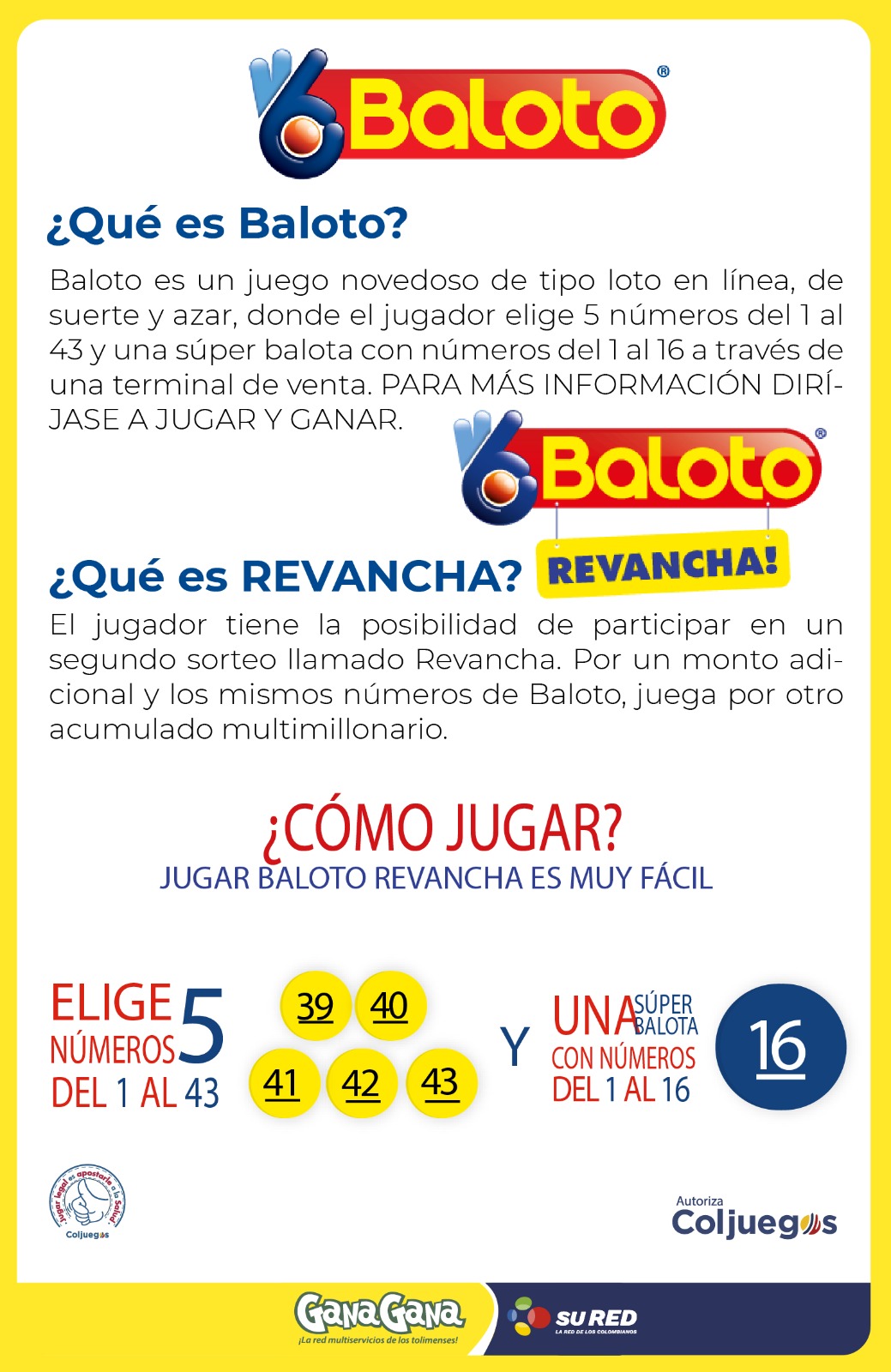 Volante baloto