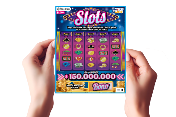 raspa chance mockup manos nuevas emisiones raspa listo
